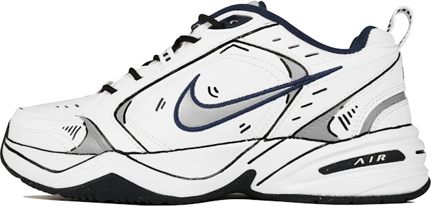 定制鞋款 Nike Air Monarch 4 '漫画混乱' 415445-102(Team陆-漫画少年S-BOX) Order 定制鞋款 Nike Air Monarch 4 '漫画混乱' 415445-102(Team陆-漫画少年S-BOX)