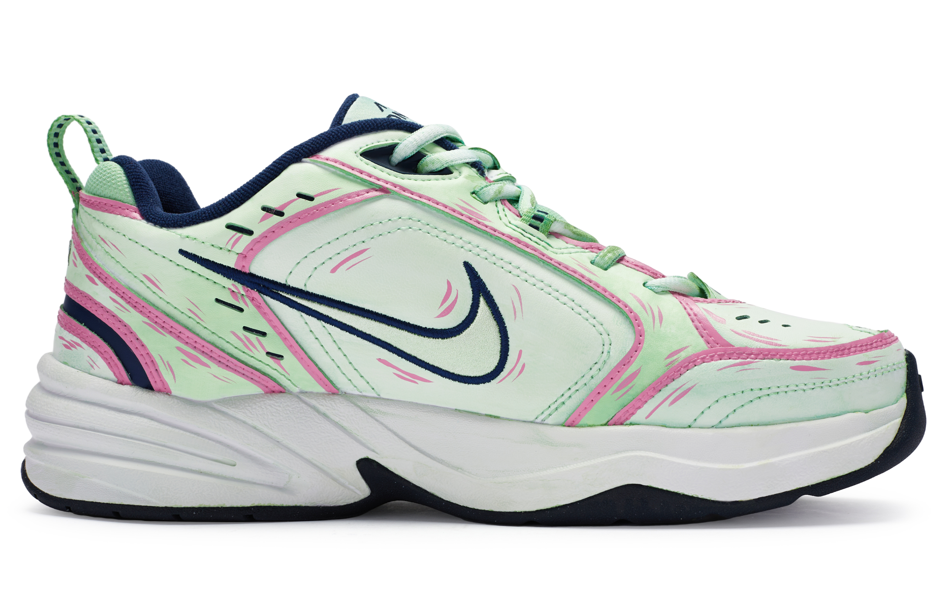 [Custom Shoes] Nike Air Monarch 4 'Matcha Berry' 圖 2