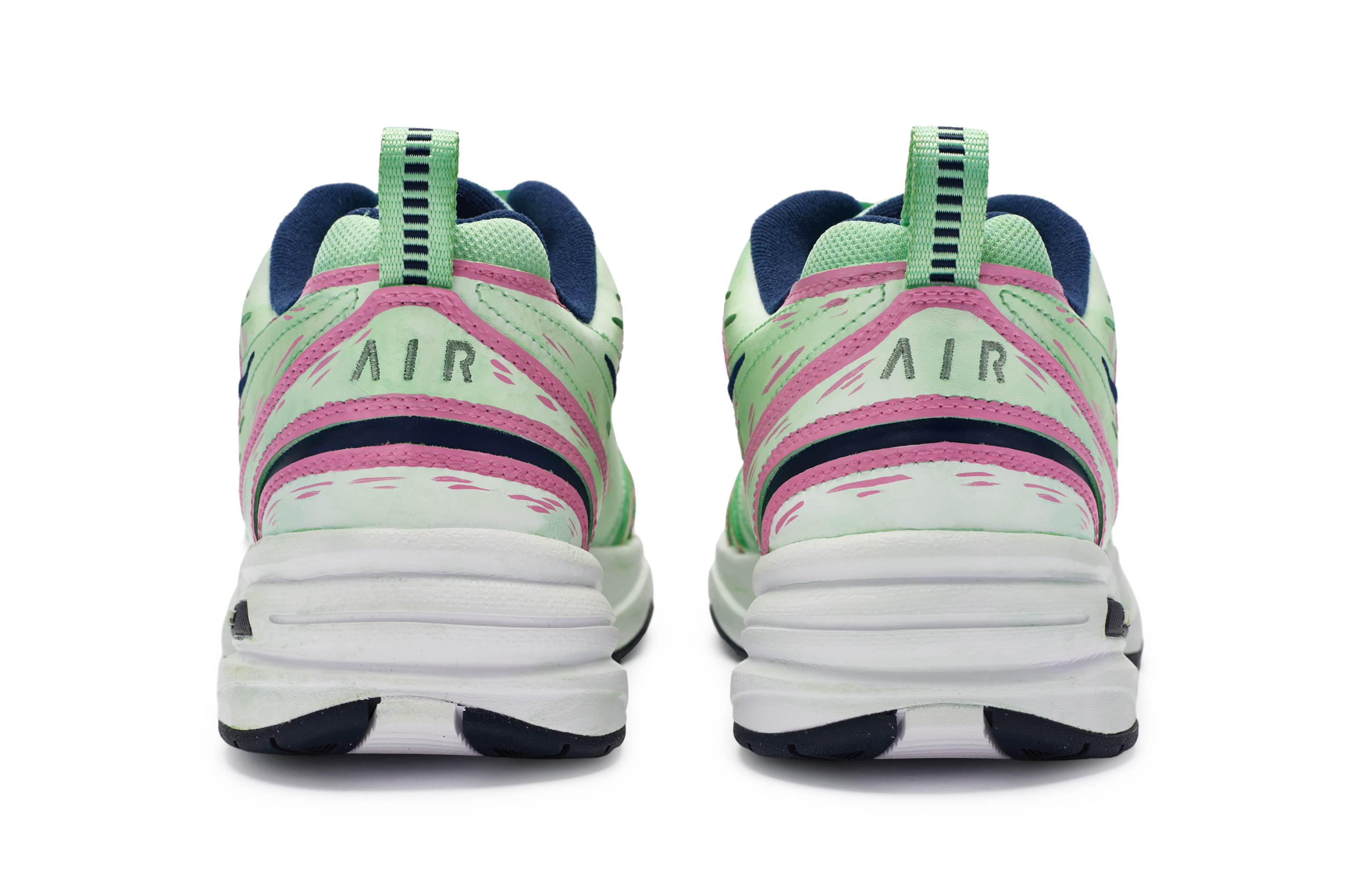 [Custom Shoes] Nike Air Monarch 4 'Matcha Berry' 圖 4