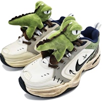 【カスタムシューズ】ナイキ エア モナーク 4 '抹茶ダイナソー - ホワイトグリーン' 415445-102(Team66-抹茶恐龙仔) Shop 【カスタムシューズ】ナイキ エア モナーク 4 '抹茶ダイナソー - ホワイトグリーン' 415445-102(Team66-抹茶恐龙仔)