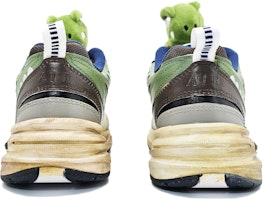 【カスタムシューズ】ナイキ エア モナーク 4 '抹茶ダイナソー - ホワイトグリーン' 415445-102(Team66-抹茶恐龙仔) Purchase 【カスタムシューズ】ナイキ エア モナーク 4 '抹茶ダイナソー - ホワイトグリーン' 415445-102(Team66-抹茶恐龙仔)