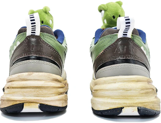 【定制鞋款】耐克Air Monarch 4“抹茶恐龙 - 白绿” 415445-102(Team66-抹茶恐龙仔) Purchase 【定制鞋款】耐克Air Monarch 4“抹茶恐龙 - 白绿” 415445-102(Team66-抹茶恐龙仔)