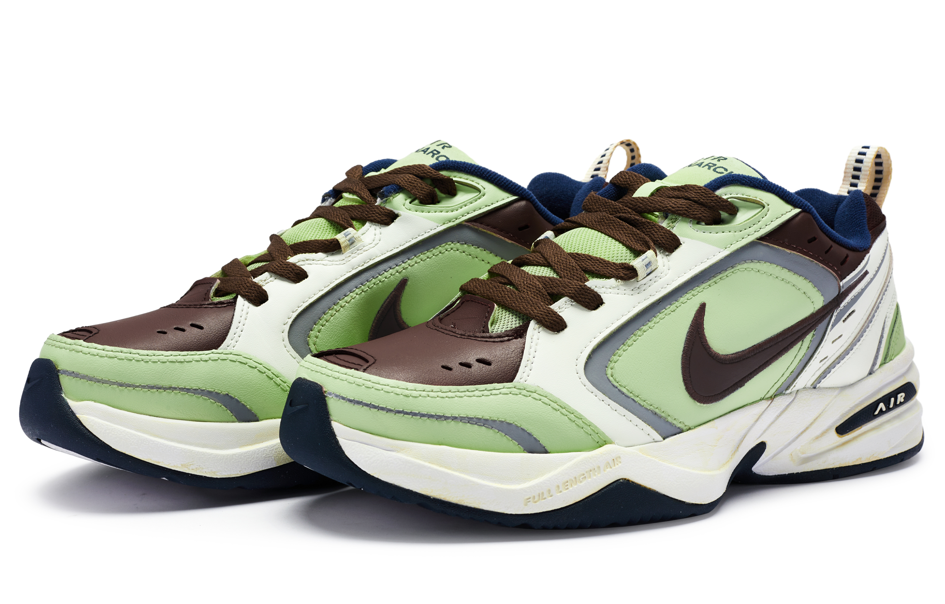 [Custom Shoes] Nike Air Monarch 4 'Matcha Latte' 圖 3