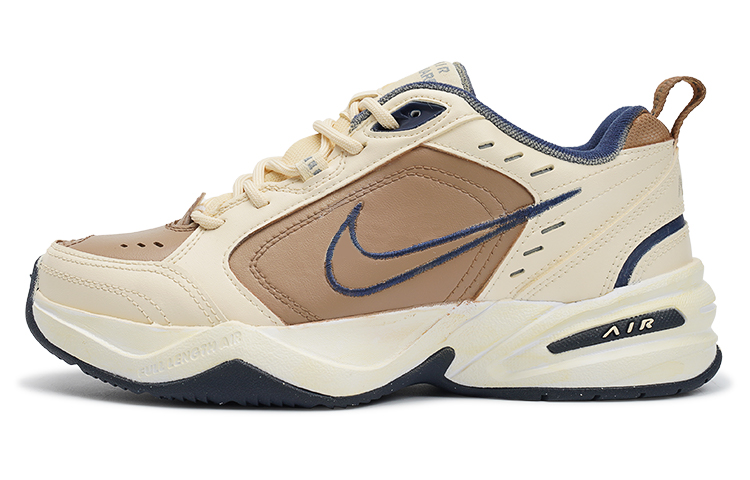 Buy 나이키 에어 모나크 4 '멜라드 브라운' 커스텀 (Nike Air Monarch 4 'Melard Brown' Custom) 415445-102(TeamI-男女同款米棕双钩K棕色)