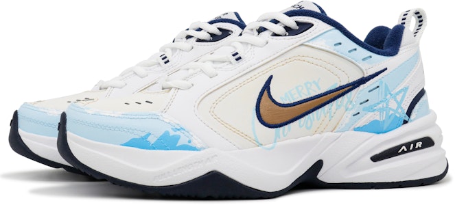 【客製球鞋】 Nike Air Monarch 4 定製九局 海洋祕境 塗鴉 五角星 手繪 潮流 簡潔 百搭 防滑耐磨增高 低筒 老爸鞋 男女同款 藍色 Shop 【客製球鞋】 Nike Air Monarch 4 定製九局 海洋祕境 塗鴉 五角星 手繪 潮流 簡潔 百搭 防滑耐磨增高 低筒 老爸鞋 男女同款 藍色