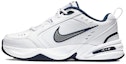Sizing 【客製球鞋】 Nike Air Monarch 4 定製九局 海洋祕境 塗鴉 五角星 手繪 潮流 簡潔 百搭 防滑耐磨增高 低筒 老爸鞋 男女同款 藍色