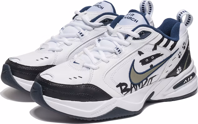 나이키 에어 모나크 4 '판다 그래피티 올리브' (커스텀) 415445-102(Team22-黑白熊猫A-BOX) Order 나이키 에어 모나크 4 '판다 그래피티 올리브' (커스텀) 415445-102(Team22-黑白熊猫A-BOX)