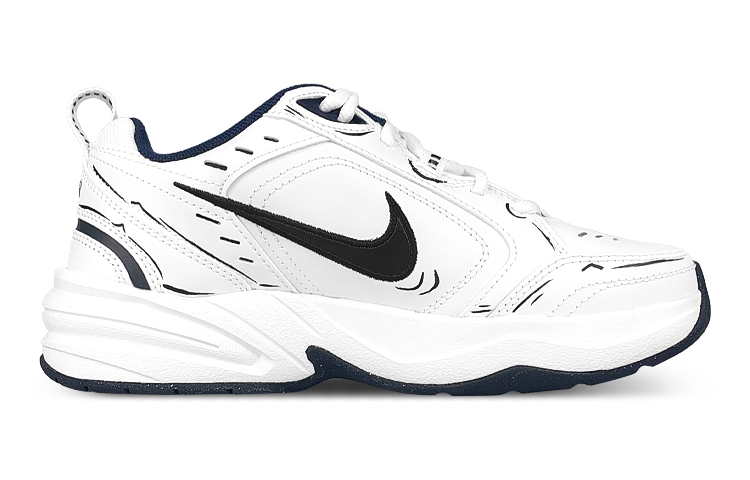 [Custom Shoes] Nike Air Monarch 4 'Panda Graffiti' 圖 2