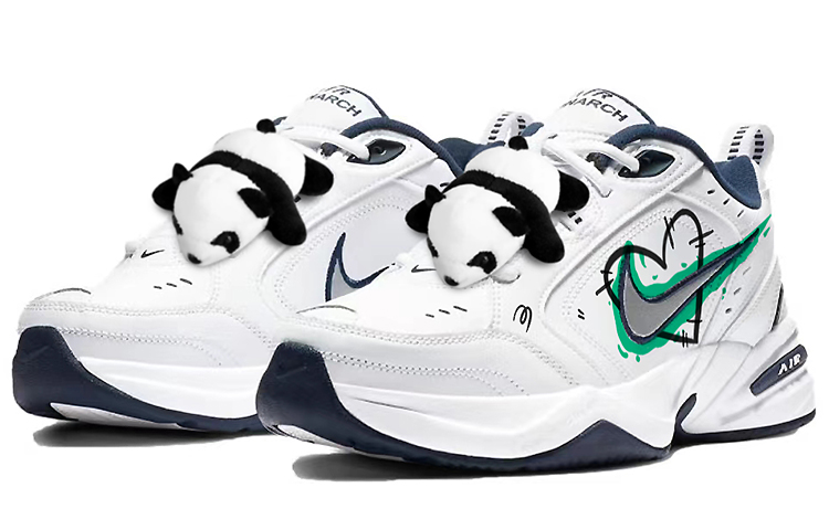 [Custom Shoes] Nike Air Monarch 4 'Panda Graffiti' 圖 3