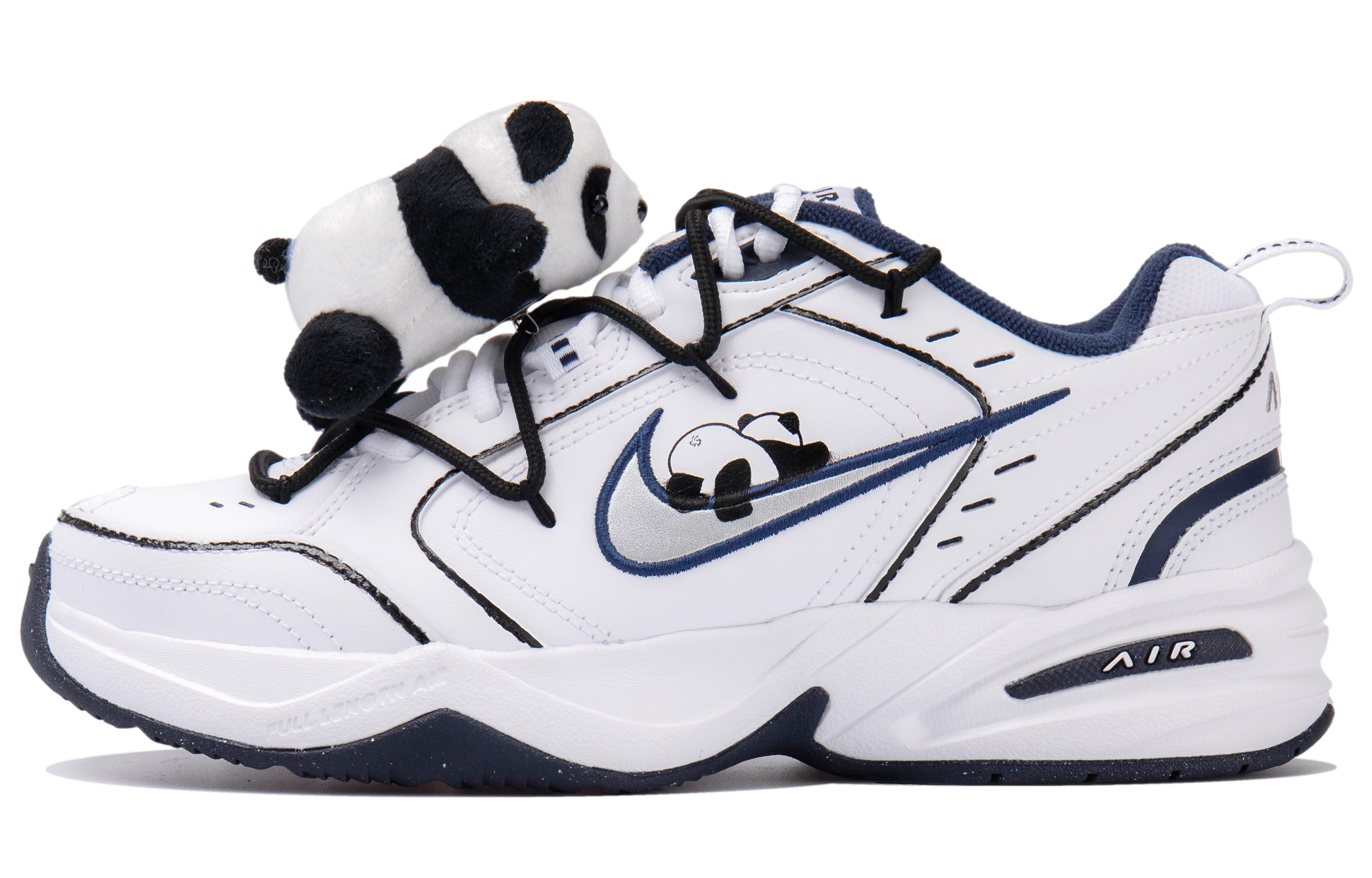 [Custom Shoes] Nike Air Monarch 4 'Panda Plush Deconstructed' 圖 2
