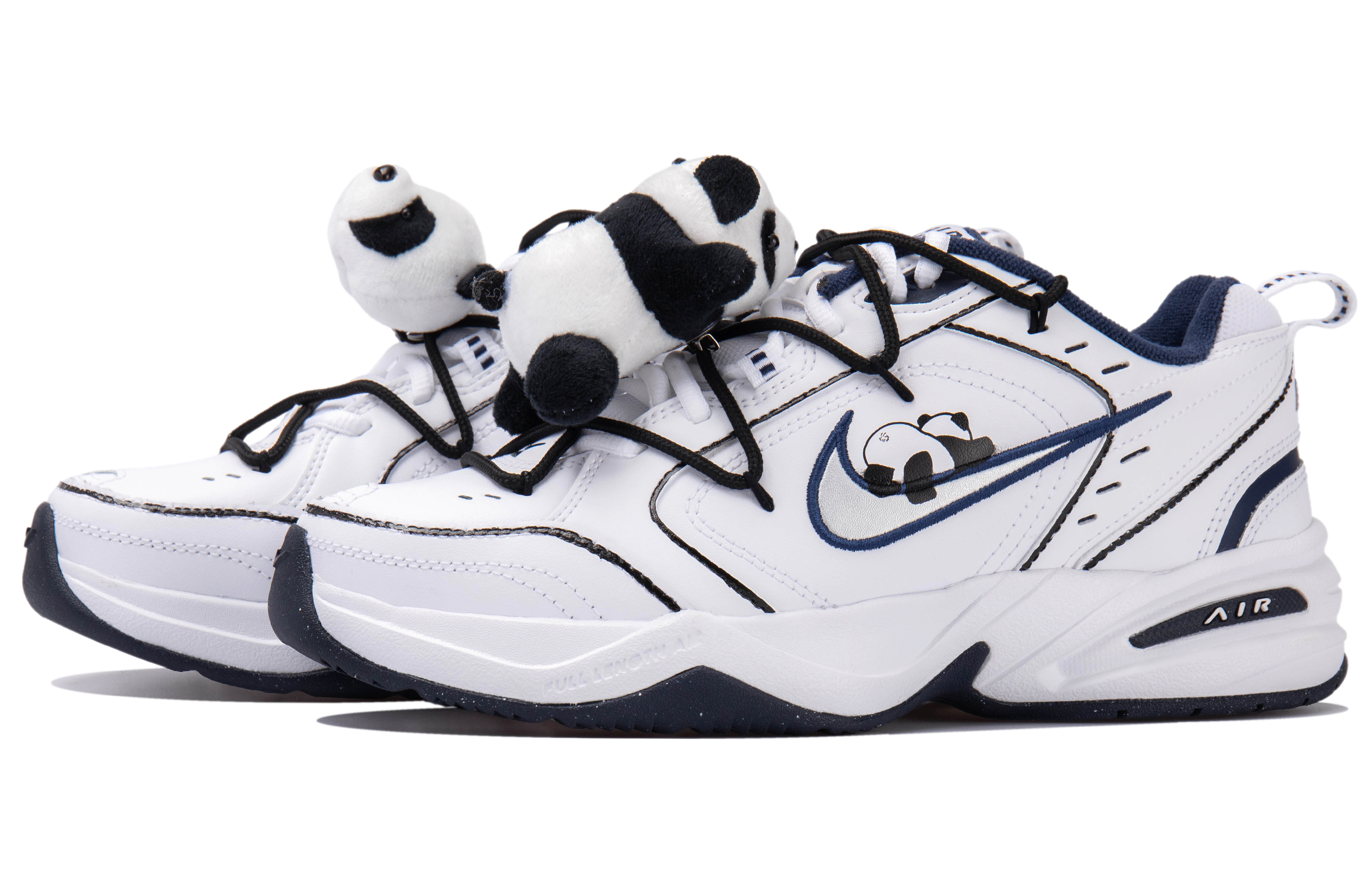[Custom Shoes] Nike Air Monarch 4 'Panda Plush Deconstructed' 圖 4