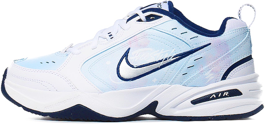 【訂製球鞋】Nike Air Monarch 4 粉藍星雲 浪漫出街 緩震 復古運動 低幫 老爹鞋 男女同款 藍白 Buy 【訂製球鞋】Nike Air Monarch 4 粉藍星雲 浪漫出街 緩震 復古運動 低幫 老爹鞋 男女同款 藍白