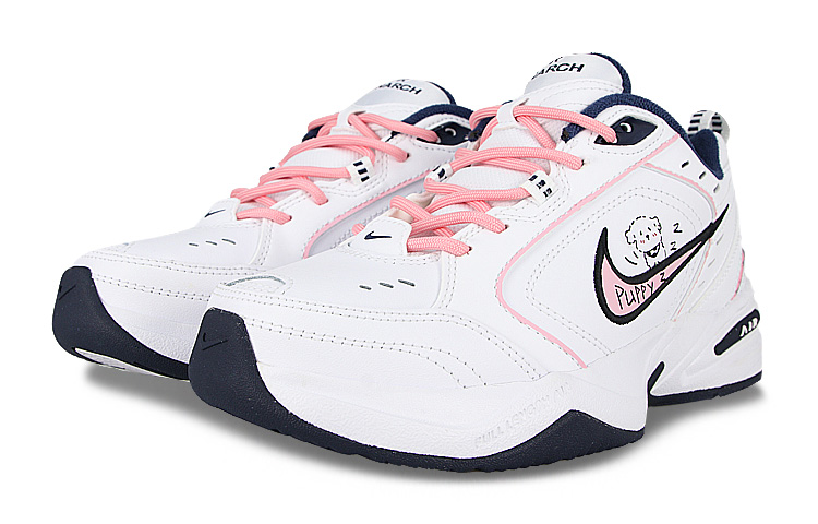 Lookbook 【カスタムシューズ】ナイキ エア モナーク 4「ピンク プードル」 415445-102(Team115-粉色小狗)