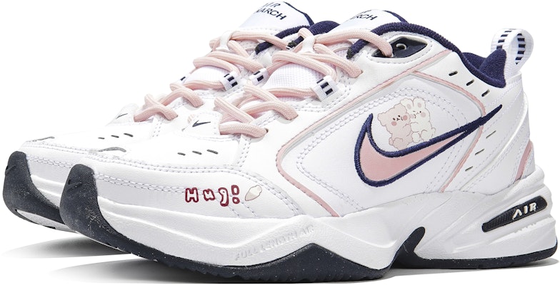 【定制鞋款】耐克 Air Monarch 4 '粉色小熊' 415445-102(Teamp-白粉抱抱熊) Lookbook 【定制鞋款】耐克 Air Monarch 4 '粉色小熊' 415445-102(Teamp-白粉抱抱熊)