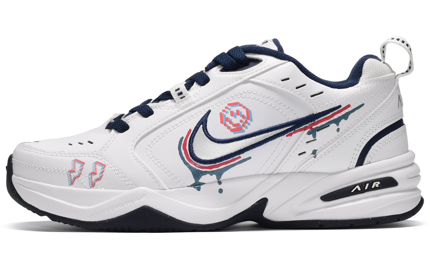 [Custom Shoes] Nike Air Monarch 4 'Pixel Smile'