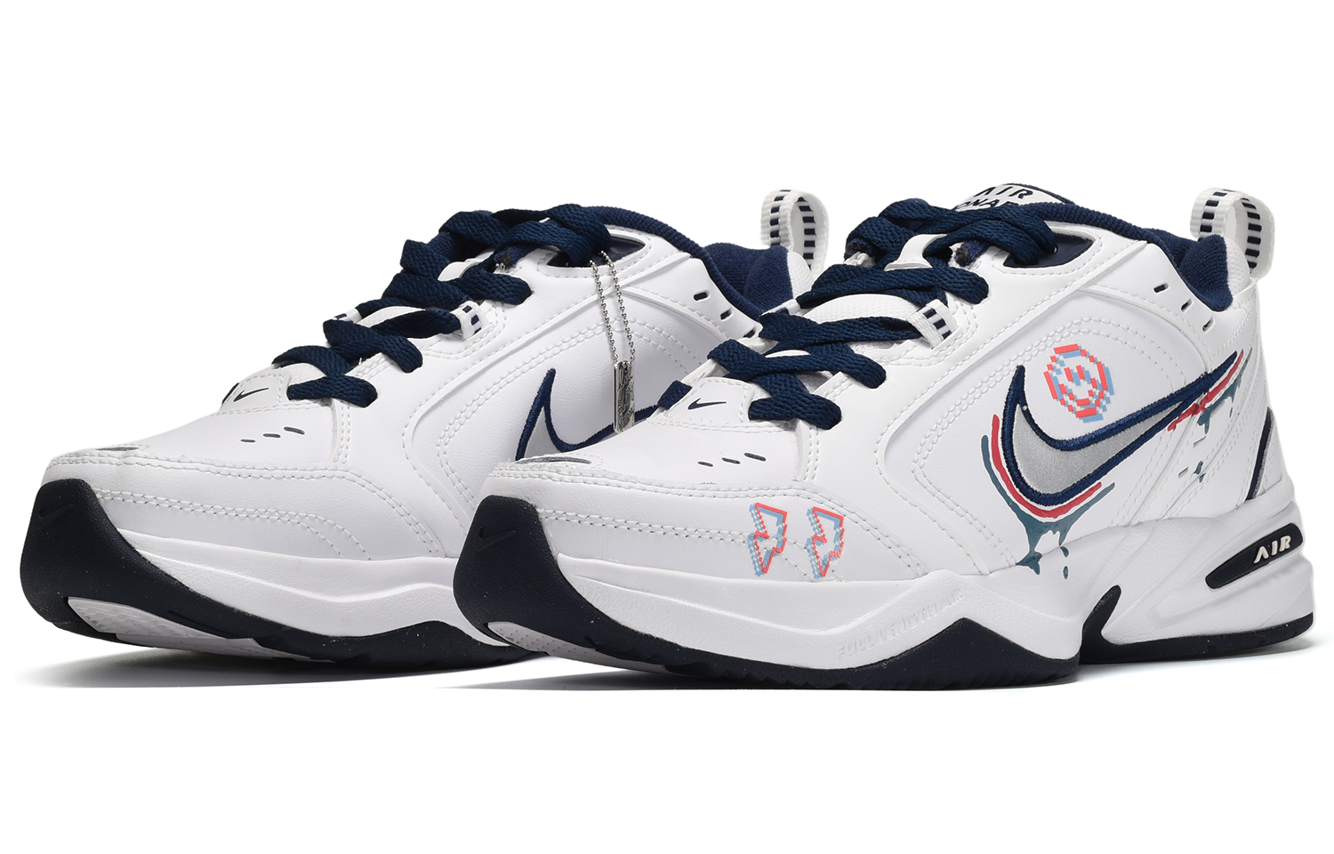 [Custom Shoes] Nike Air Monarch 4 'Pixel Smile' 圖 3