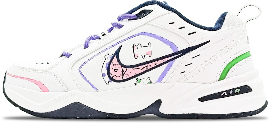 【カスタムシューズ】ナイキ エア モナーク 4『パープルピンクグリーン』 415445-102(Team76-三色猫紫粉绿) Buy 【カスタムシューズ】ナイキ エア モナーク 4『パープルピンクグリーン』 415445-102(Team76-三色猫紫粉绿)