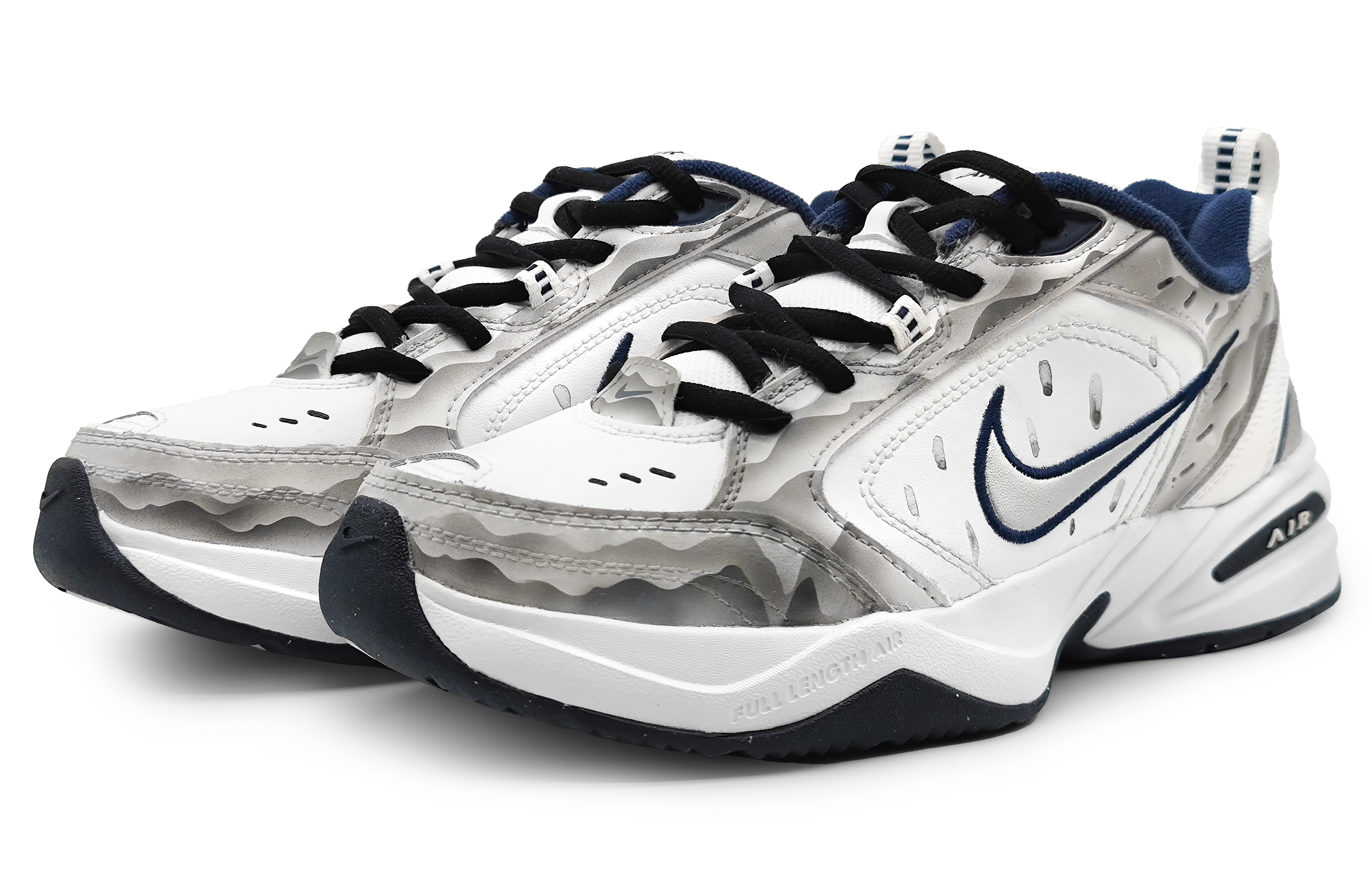 [Custom Shoes] Nike Air Monarch 4 'Rainy South Grey' 圖 3