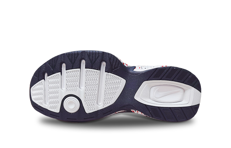 [Custom Shoes] Nike Air Monarch 4 'Red Black Splatter' 圖 5