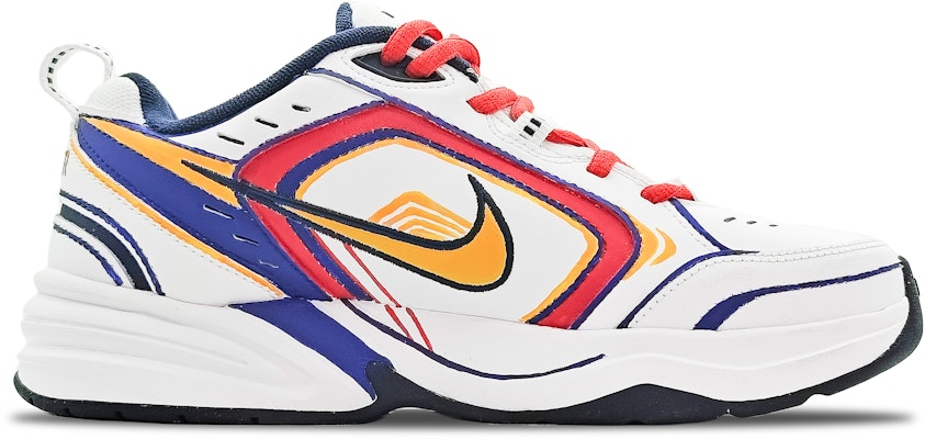 나이키 커스텀 에어 모나크 4 '빨노파' 415445-102(Team188-风灵-红黄蓝白) Order 나이키 커스텀 에어 모나크 4 '빨노파' 415445-102(Team188-风灵-红黄蓝白)