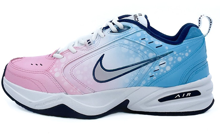 custom-shoes-nike-air-monarch-4-sakura-pink-sky-blue-bubble