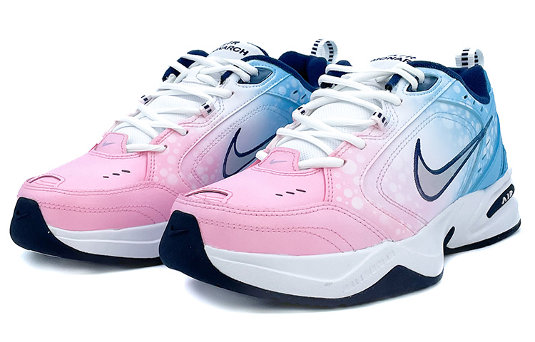 [Custom Shoes] Nike Air Monarch 4 'Sakura Pink Sky Blue Bubble' 圖 3