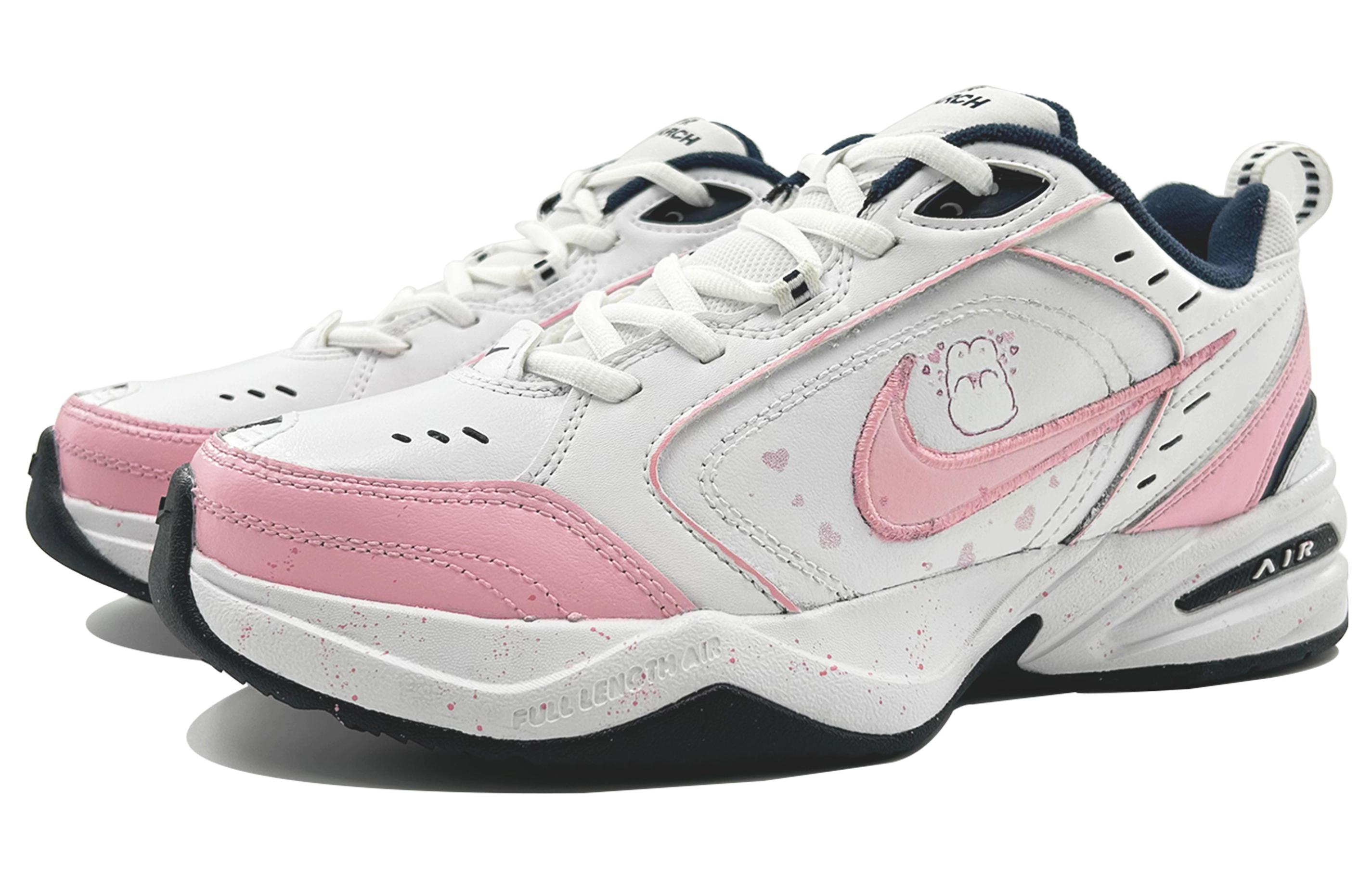 [Custom Shoes] Nike Air Monarch 4 'Shy Bunny - White Navy' 圖 3