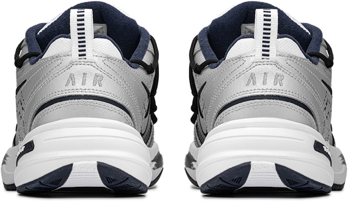 【專屬訂製球鞋】Nike Air Monarch 4 PU皮革 FZBB 流行主題 時尚 解構 未來功能 抗震 低筒 爸爸鞋 男女款 銀黑 Purchase 【專屬訂製球鞋】Nike Air Monarch 4 PU皮革 FZBB 流行主題 時尚 解構 未來功能 抗震 低筒 爸爸鞋 男女款 銀黑