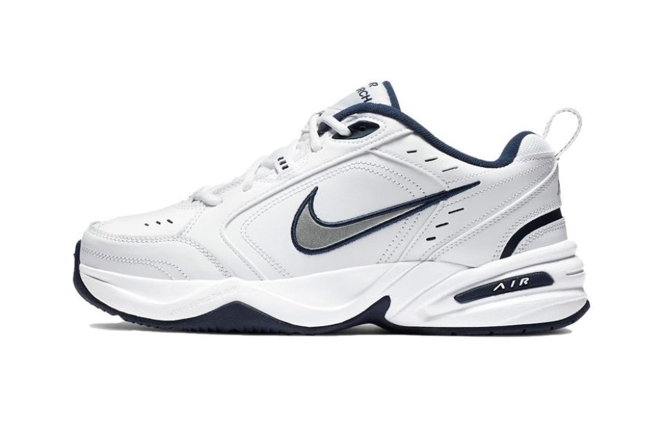 Cheap 【訂製球鞋】 Nike Air Monarch 4 小狗碎片 滑板比熊 可愛 百搭 小眾 防滑耐磨 低筒 老爹鞋 男女同款 粉白黃