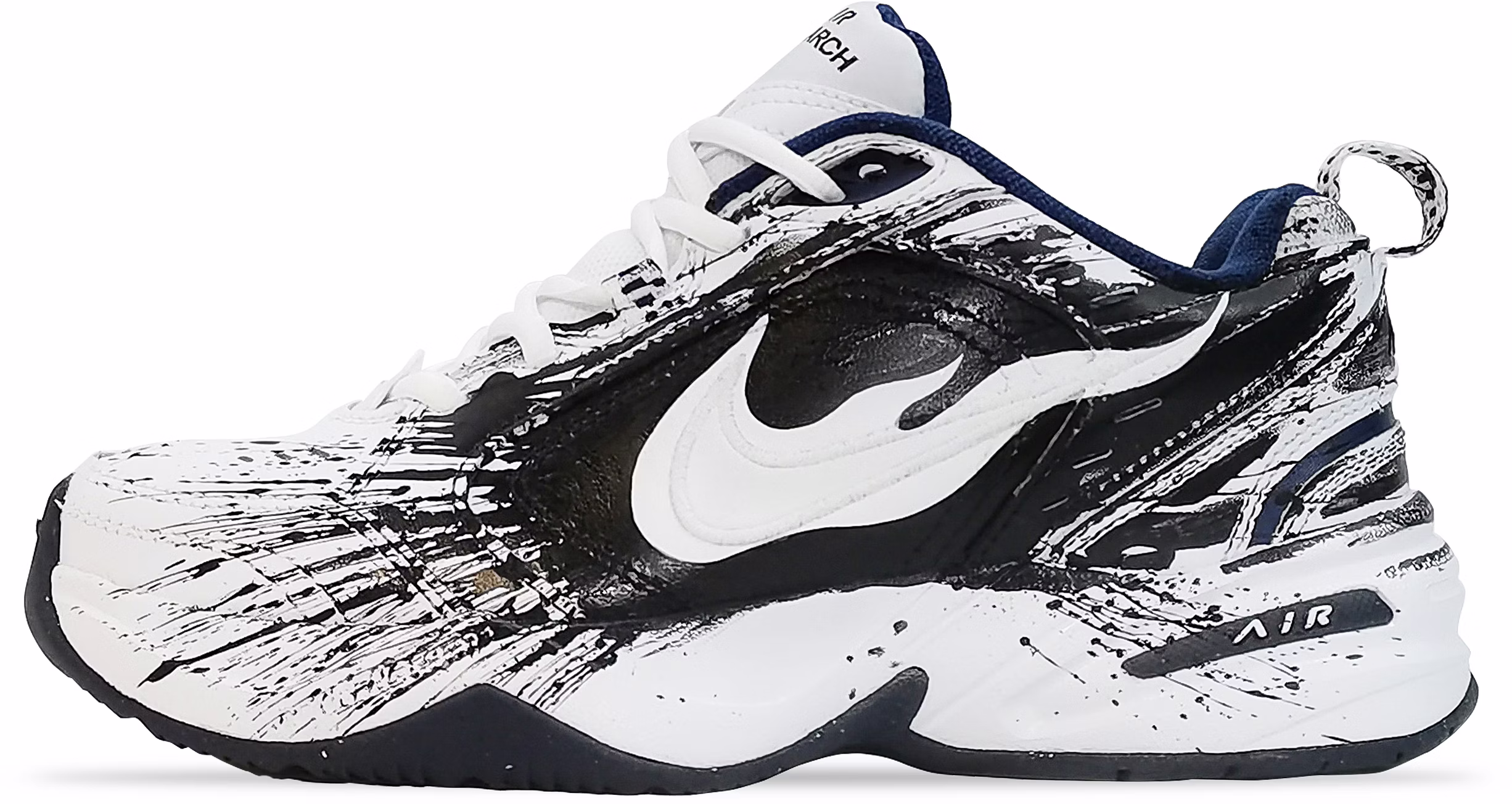 custom-shoes-nike-air-monarch-4-superhero-black-white