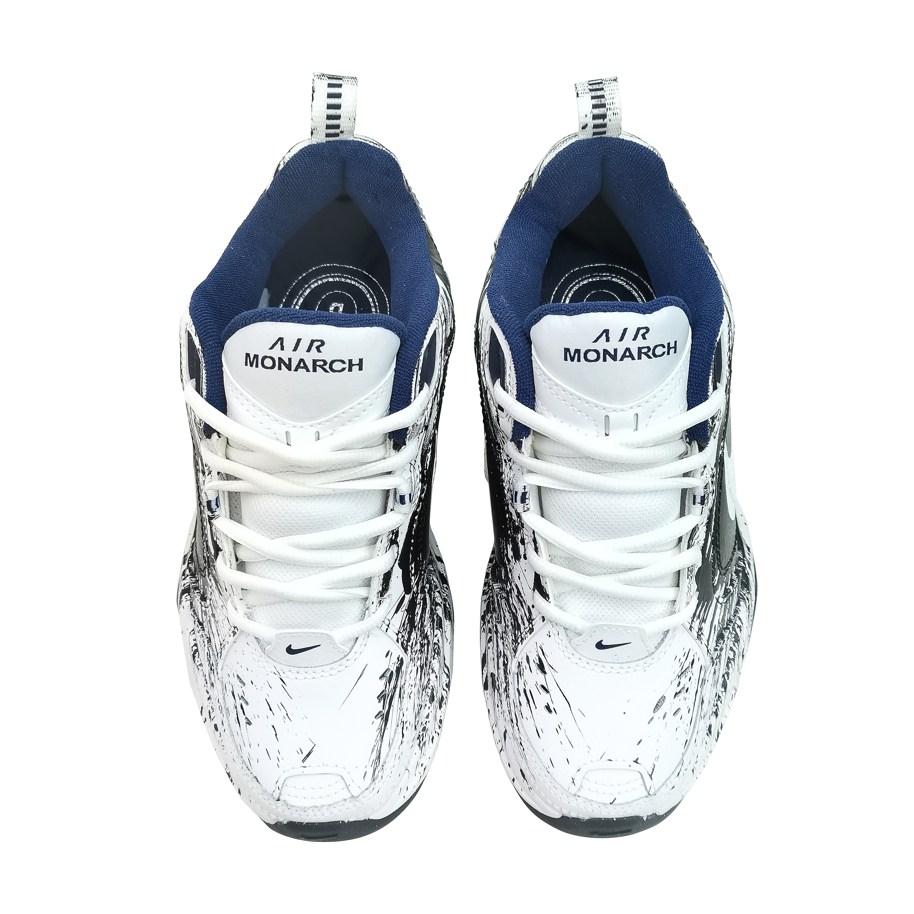 [Custom Shoes] Nike Air Monarch 4 'Superhero Black White' 圖 4