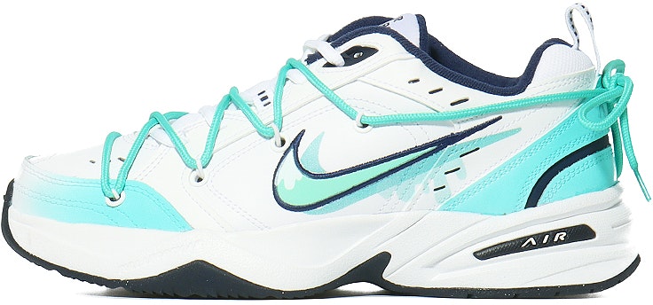 custom-shoes-nike-air-monarch-4-vanilla-milk-blue-white