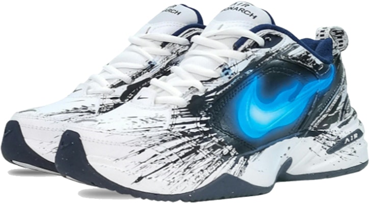 Nike Air Monarch 4 "Venom Cthulhu" (Personalizadas) 415445-102(TeamEight-男女款老爹蓝毒液) Lookbook Nike Air Monarch 4 "Venom Cthulhu" (Personalizadas) 415445-102(TeamEight-男女款老爹蓝毒液)