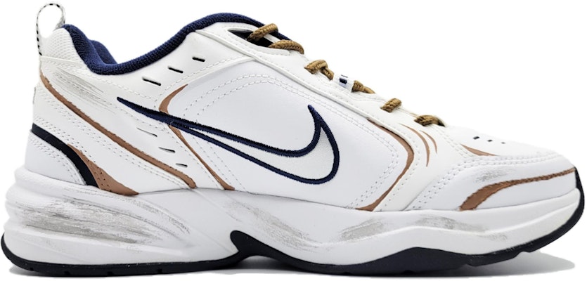 【自訂球鞋】Nike Air Monarch 4 合成皮革人造皮革 田園狗狗 手繪復古 減震防滑耐磨包覆性抗衝擊增高 低筒 爸爸鞋 男女同款 白棕 Lookbook 【自訂球鞋】Nike Air Monarch 4 合成皮革人造皮革 田園狗狗 手繪復古 減震防滑耐磨包覆性抗衝擊增高 低筒 爸爸鞋 男女同款 白棕