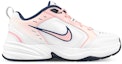 Lookbook 【訂製球鞋】Nike Air Monarch 4 合成皮革 鈕扣 漸層 染色 防滑耐磨 低筒 老爹鞋 男女款 白粉色