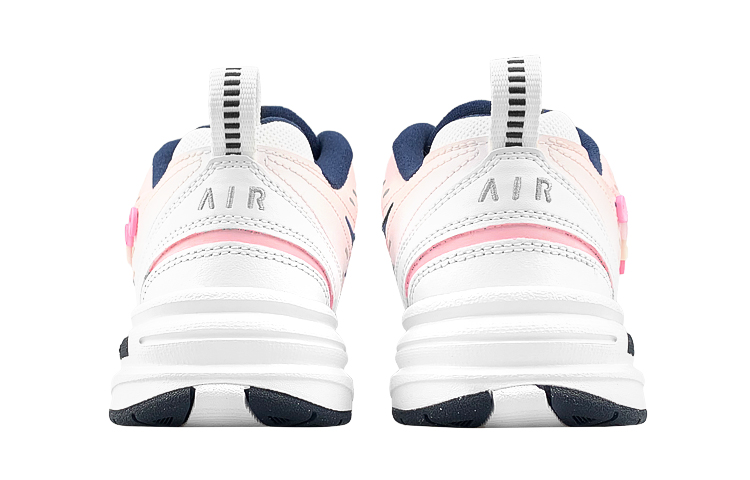 Details for [Kasut Custom] Nike Air Monarch 4 'Putih-Pudar Merah Jambu' 415445-102(Team47-M4纽扣)