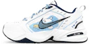 Buy 【定製球鞋】 Nike Air Monarch 4 合成皮革 游泳小狗 時尚百搭 防滑 低筒 爸爸鞋 男女同款 白藍