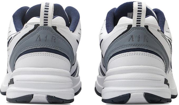 【定制球鞋】Nike Air Monarch 4 風力流動 小眾 復古風 防滑耐磨 老爹鞋 男女同款 白藍 Shop 【定制球鞋】Nike Air Monarch 4 風力流動 小眾 復古風 防滑耐磨 老爹鞋 男女同款 白藍