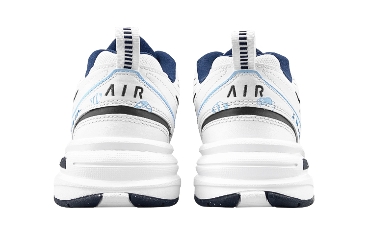 [Custom Shoes] Nike Air Monarch 4 'White Blue' 圖 6