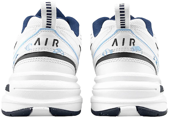 【定製球鞋】 Nike Air Monarch 4 合成皮革 游泳小狗 時尚百搭 防滑 低筒 爸爸鞋 男女同款 白藍 Details for 【定製球鞋】 Nike Air Monarch 4 合成皮革 游泳小狗 時尚百搭 防滑 低筒 爸爸鞋 男女同款 白藍