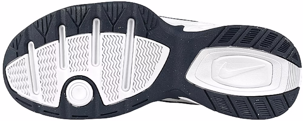 【定製球鞋】 Nike Air Monarch 4 合成皮革 游泳小狗 時尚百搭 防滑 低筒 爸爸鞋 男女同款 白藍 Sizing 【定製球鞋】 Nike Air Monarch 4 合成皮革 游泳小狗 時尚百搭 防滑 低筒 爸爸鞋 男女同款 白藍