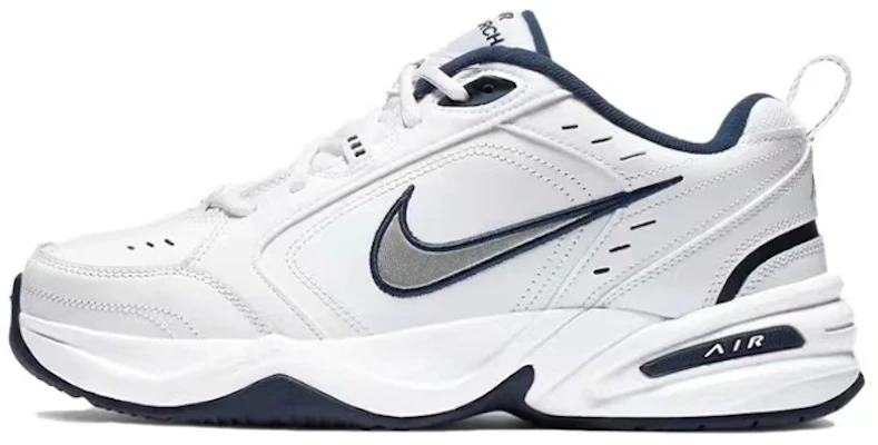 【定製球鞋】 Nike Air Monarch 4 合成皮革 游泳小狗 時尚百搭 防滑 低筒 爸爸鞋 男女同款 白藍 Cheap 【定製球鞋】 Nike Air Monarch 4 合成皮革 游泳小狗 時尚百搭 防滑 低筒 爸爸鞋 男女同款 白藍