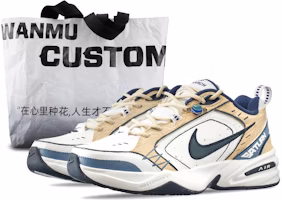 나이키 에어 모나크 4 커스텀 "화이트 브라운 옐로우" 415445-102(Team144-末日废土) Buy 나이키 에어 모나크 4 커스텀 "화이트 브라운 옐로우" 415445-102(Team144-末日废土)