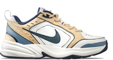 나이키 에어 모나크 4 커스텀 "화이트 브라운 옐로우" 415445-102(Team144-末日废土) Shop 나이키 에어 모나크 4 커스텀 "화이트 브라운 옐로우" 415445-102(Team144-末日废土)