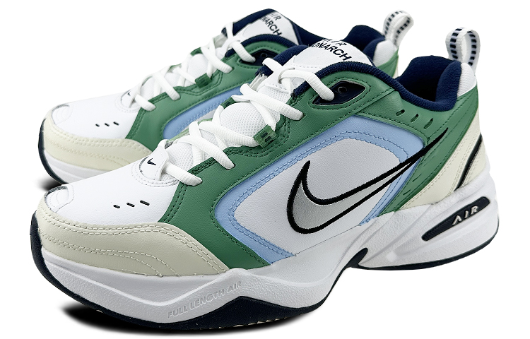 [Custom Shoes] Nike Air Monarch 4 'White Green' 圖 3