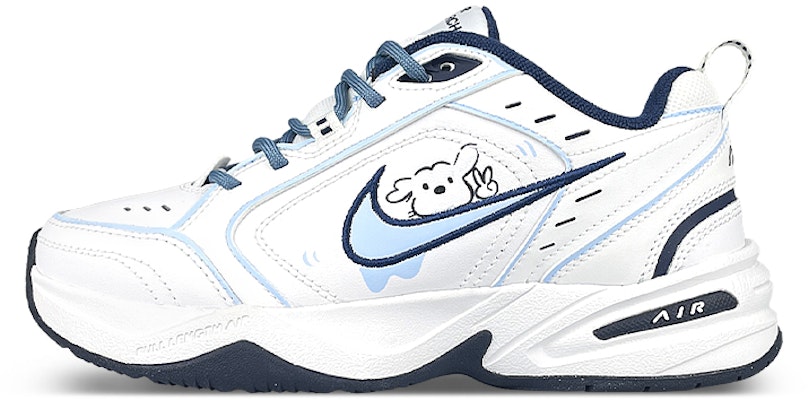 나이키 에어 모나크 4 '화이트 네이비 - 비아이 퍼피' (커스텀) 415445-102(Team47-M4比耶小狗) Buy 나이키 에어 모나크 4 '화이트 네이비 - 비아이 퍼피' (커스텀) 415445-102(Team47-M4比耶小狗)