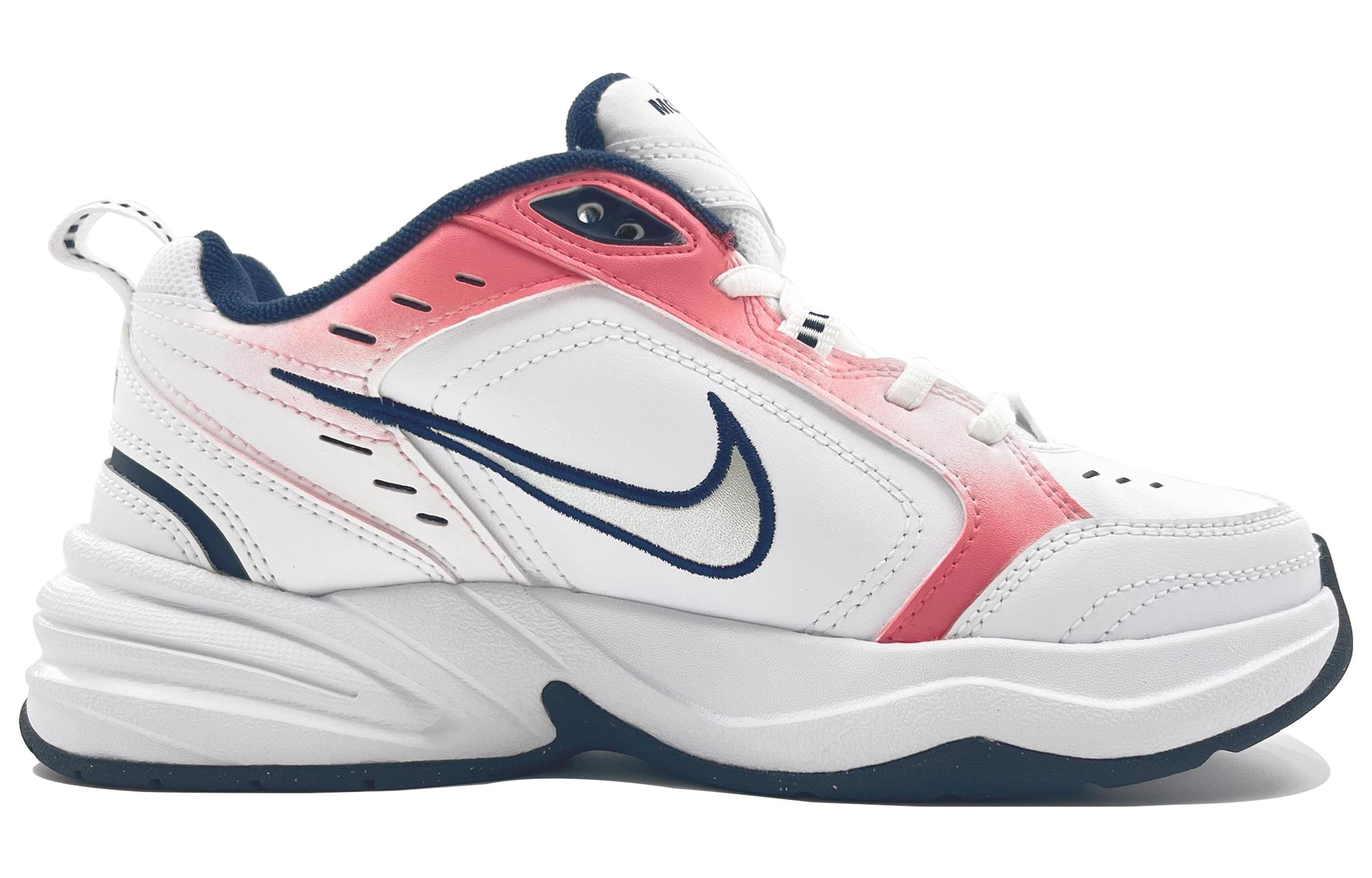 [Custom Shoes] Nike Air Monarch 4 'White Navy - Floral Daji' 圖 3
