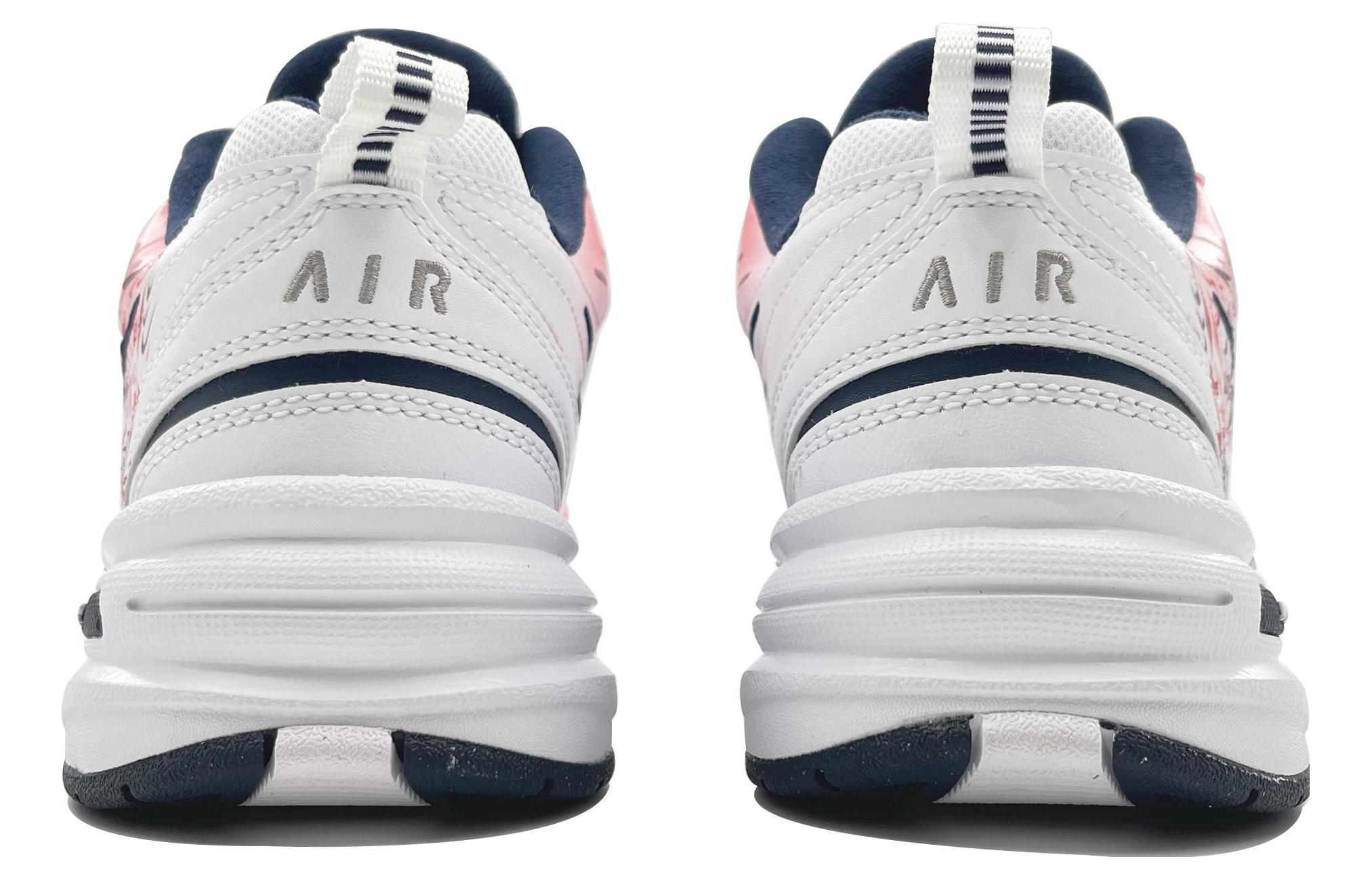 [Custom Shoes] Nike Air Monarch 4 'White Navy - Floral Daji' 圖 5