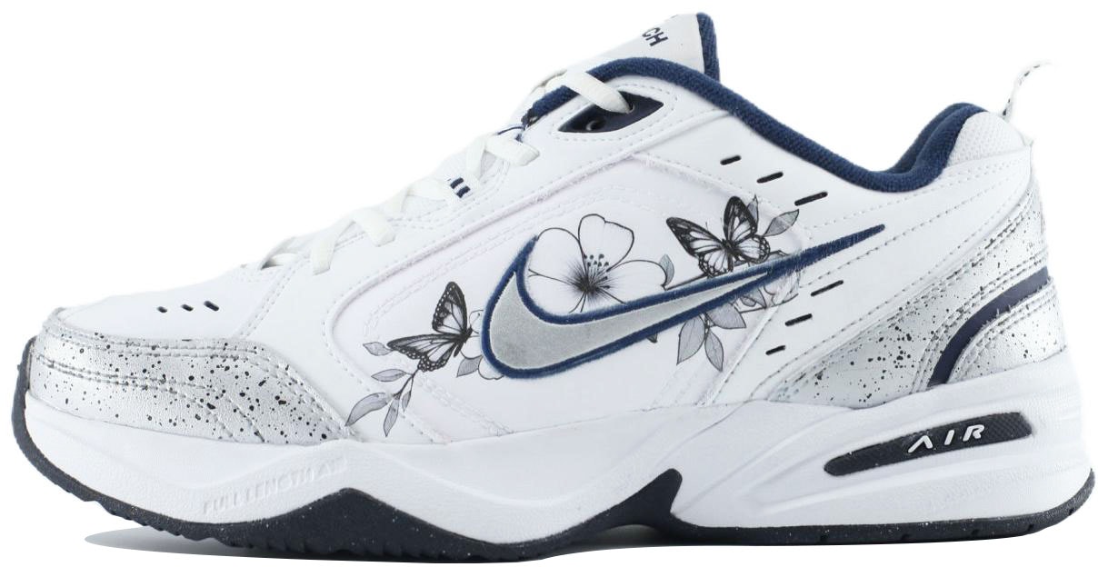 custom-shoes-nike-air-monarch-4-white-navy-ink-butterfly