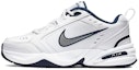 Sizing Zapatillas Nike Air Monarch 4 'Blanco Azul Marino - Plata Negro' 415445-102(Team205-哟哟鹿鸣)